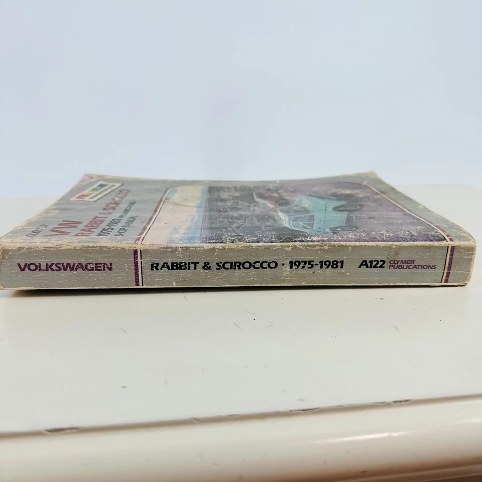 Foreign Books Vw Volkswagen Rabbit Scirocco 1975-1981 Shop Manual Guide - Image 2 of 4