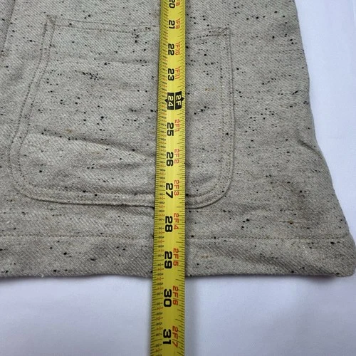 Kato by Hiroshi Kato Chore Jacket Speckled Wool Ivory Size XL USA NWT image 8