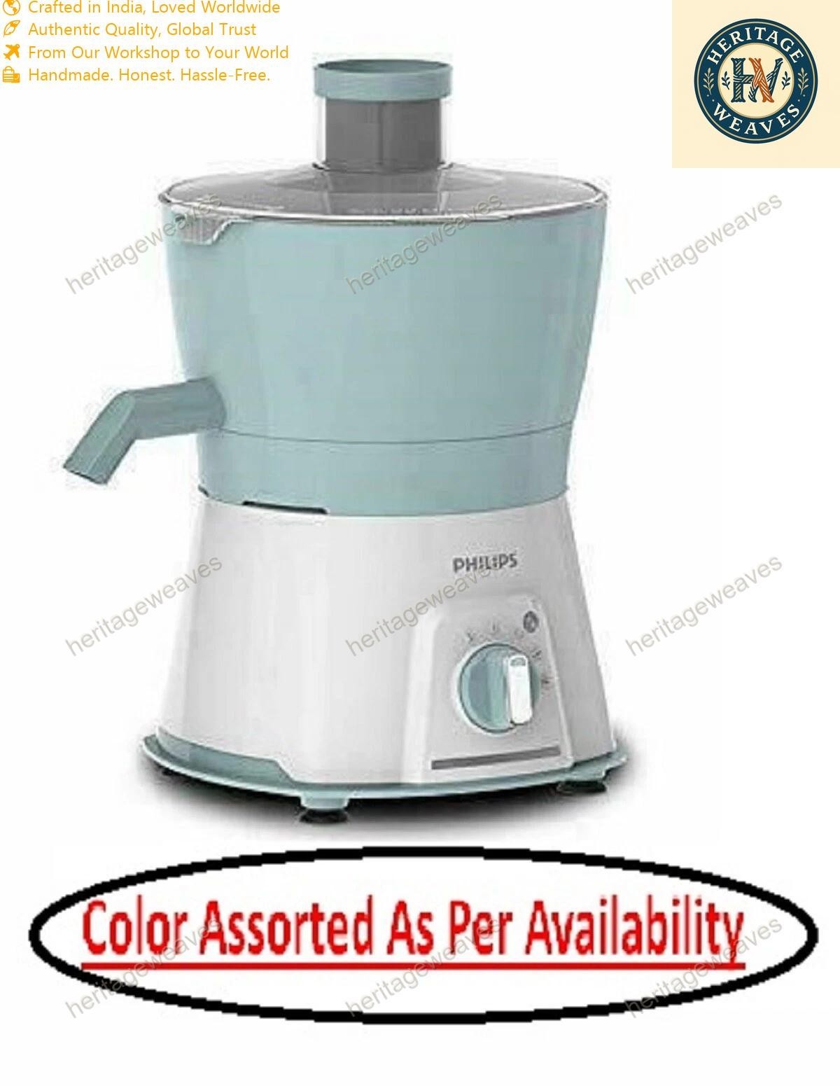 Home Kitchen Small Appliances Philips 600 Watt Fruits Vegetables Juicer