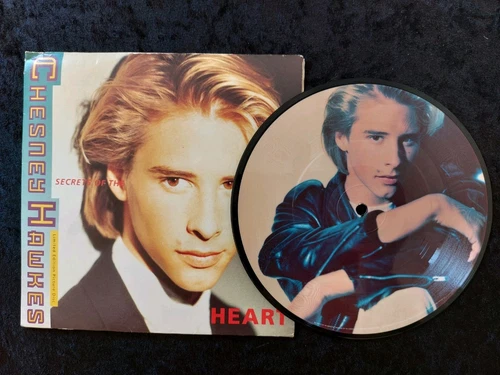 CHESNEY HAWKES*SECRETS OF THE HEART 7" SINGLE*LIMITED EDITION*1991 VG CONDITION
