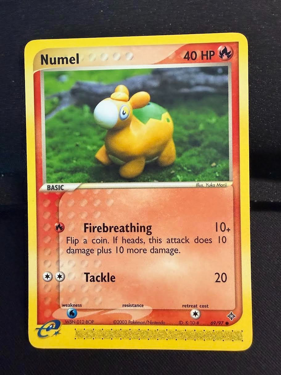 Pokemon Ex Dragon Numel Common (69/97) NM