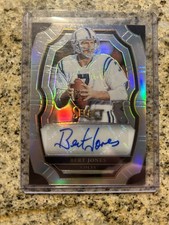 2017 Panini Select - Signatures Bert Jones #SP-BJ Silver Prizm /199 (AU)