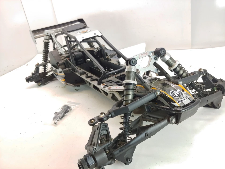 HPI Racing Baja 5B Flux 1/5 Scale 2wd Buggy Roller Slider Chassis Aluminum Tower - Image 2 of 4