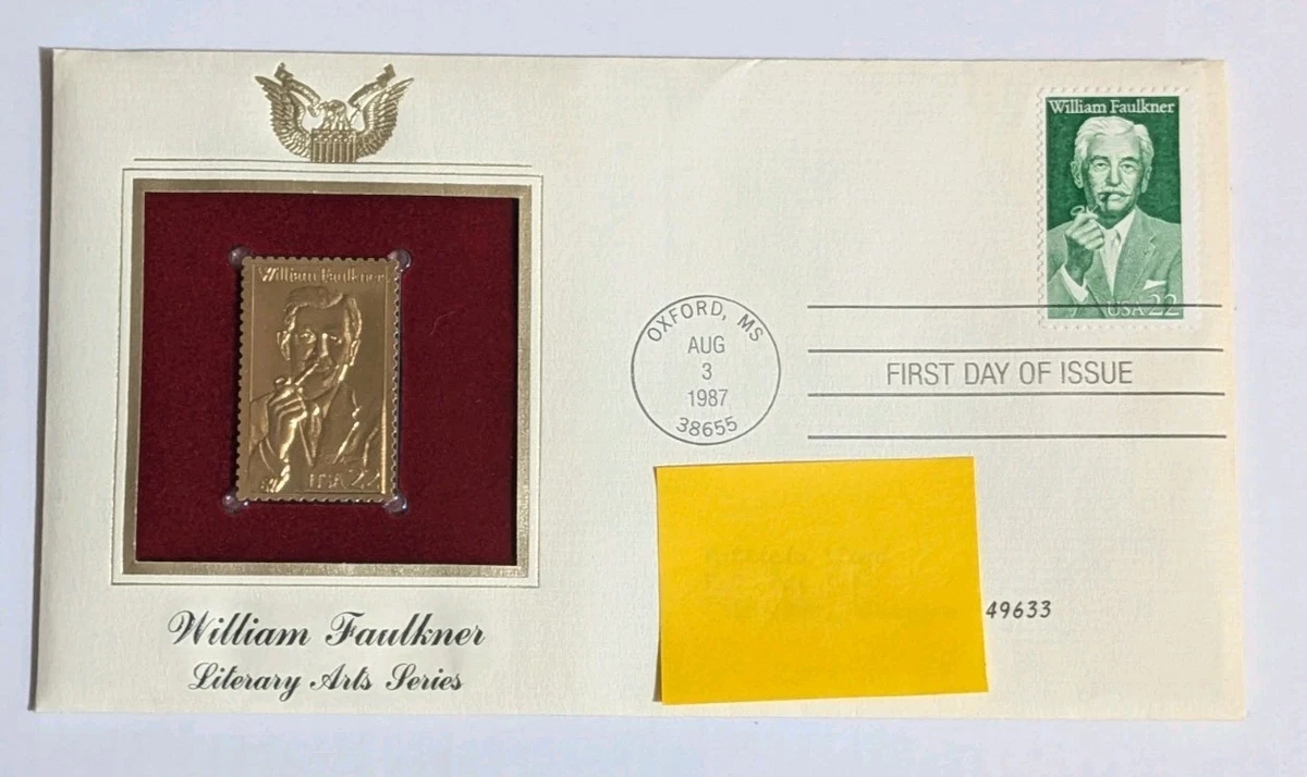 First Day of Issue United States Gold 22 Cent Denomination Stamps