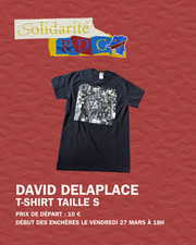 T-shirt Rap FR taille S donné par David Delaplace