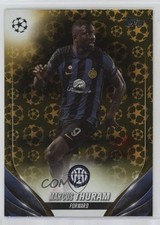 2023-24 Topps UEFA Club Competitions Gold Starball Foil Marcus Thuram #52 uk2