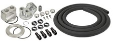 Derale Universal Engine Oil Filter Relocation Kit With 12 Npt Portsuniversal