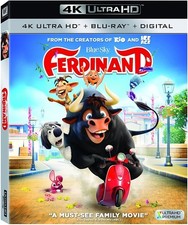 Ferdinand [New 4K UHD Blu-ray] With Blu-Ray, 4K Mastering, Ac-3/Dolby Digital,