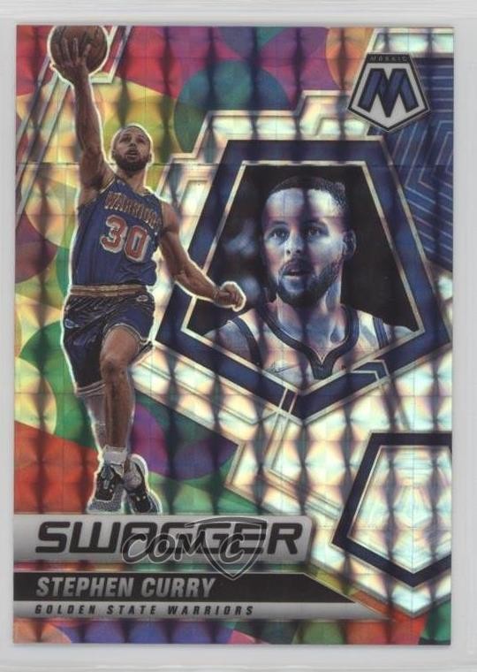 2021-22 Panini Mosaic Swagger Stephen Curry #1