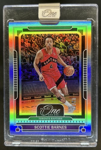 2024-25 Panini One and One Scottie Barnes #/75 Raptors
