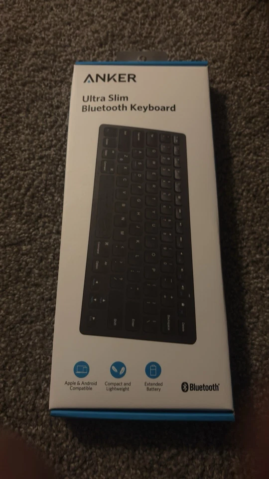 TECLADO BLUETOOTH ULTRA COMPACTO ANKER A7726 PROBADO Foto 3 de 4