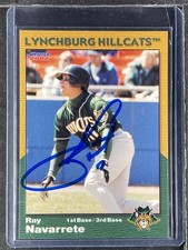 Navarrete, Ray - 2002 Lynchburg Hillcats Team Set - Autograph
