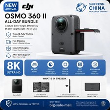 DJI Osmo 360 II Standard / Aventure Combo Action Caméra Set, Livraison Gratuite!