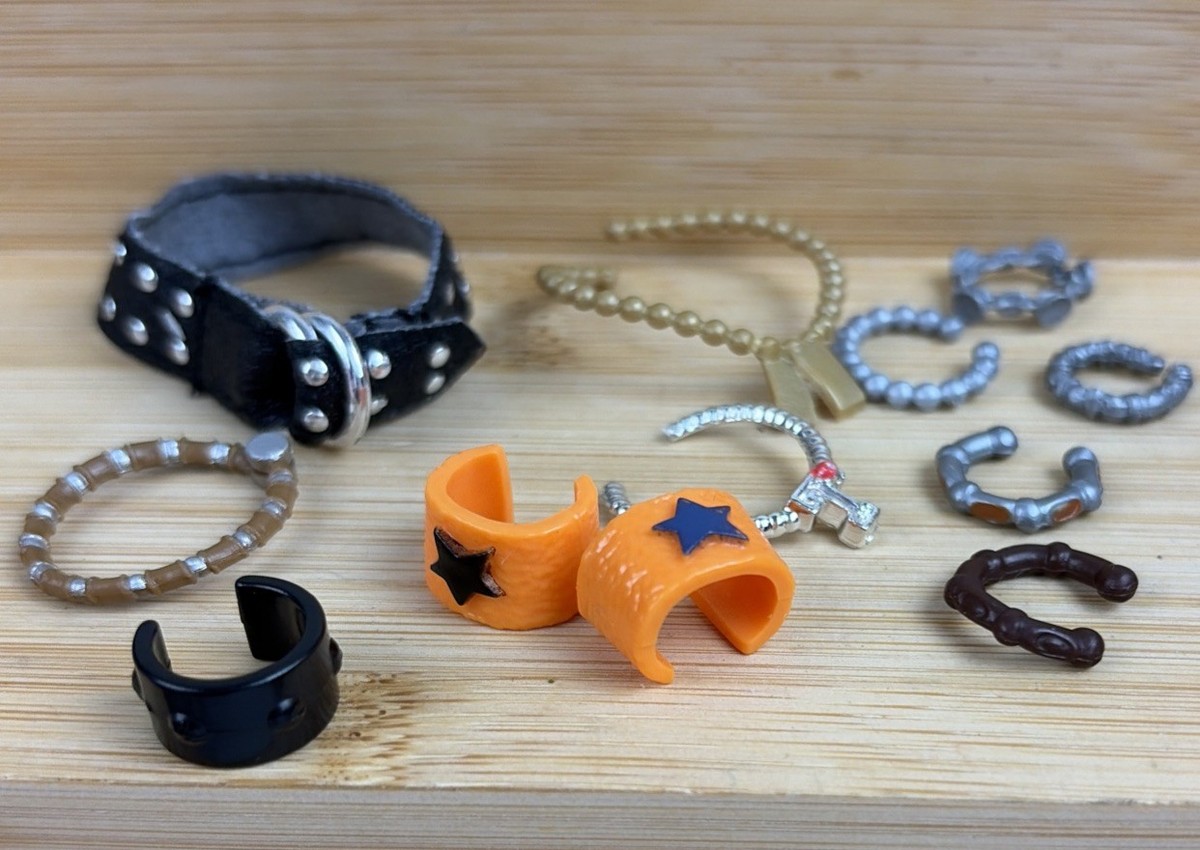 Bratz Ken Barbie Doll Accessories Lot Jewelry Bracelet Necklace