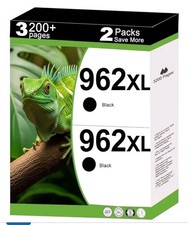 2PK 962XL Ink Cartridges for HP Officejet Pro 9010 9015 9018 9020 9025 Printers