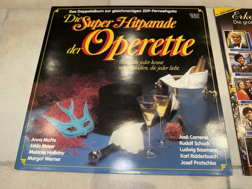 3 ZDF Jubiläum FEERNSEH GALA Musik-Schallplatten SCHLAGER Gold HUGO Strasser TOP - Bild 2 von 4