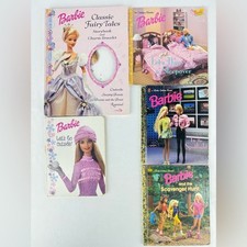 Set of 5 Vintage Barbie Books