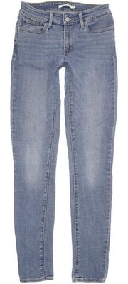 Levi's 711 Damen Jeans blau Skinny Slim Stretch W27 L32 (95952)