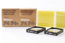 [Unused in Box] Nikon Focusing Screen Type E + B Grid Matte For F4 F4S F4E JAPAN