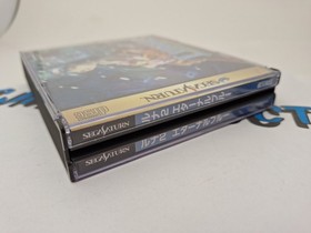 Japanese Sega Saturn UNTESTED Lunar Silver Star &  2 Eternal Blue *Region Locked