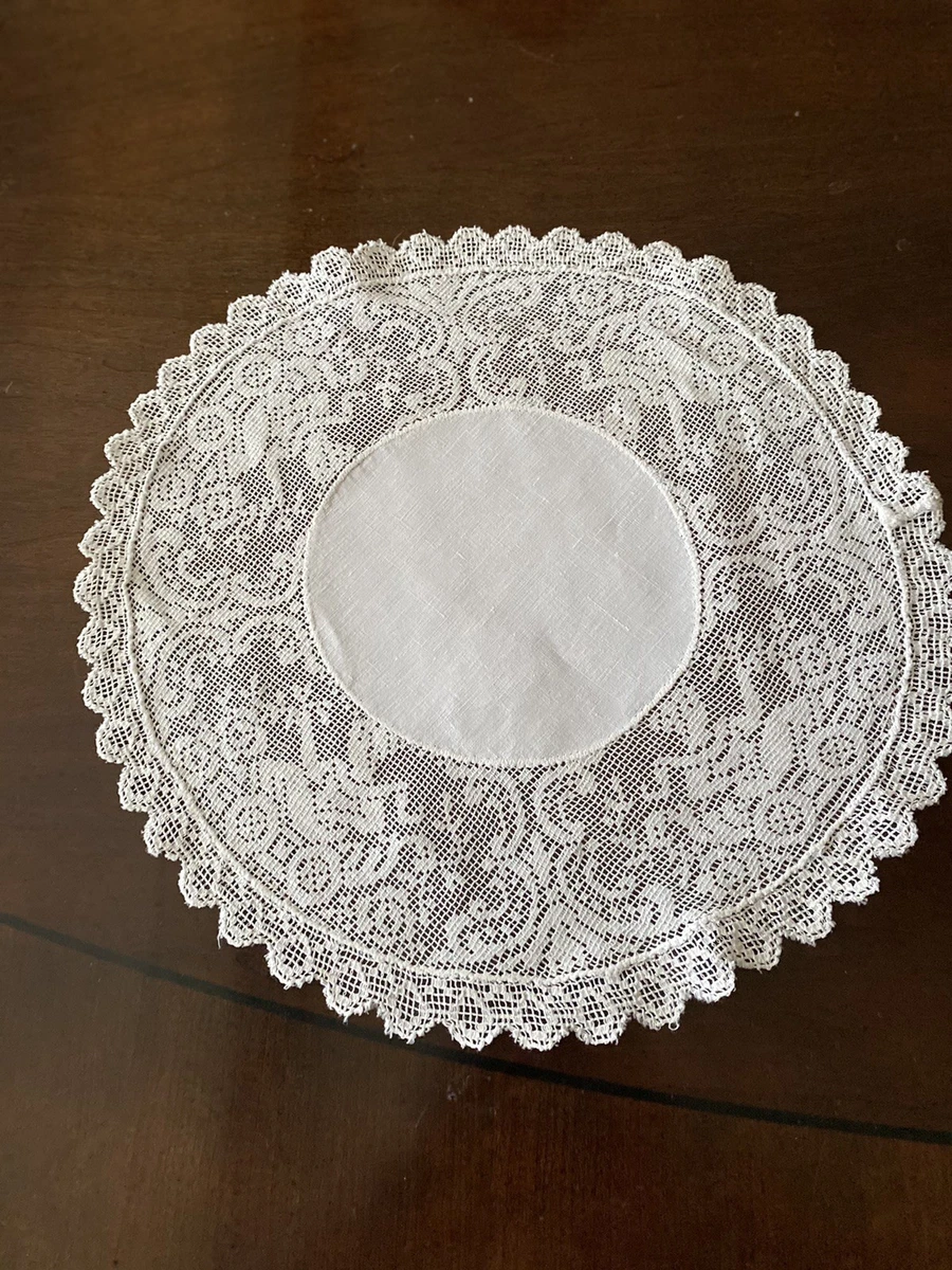 Lace Collectible 1920-1949 Time Period Manufactured Doilies for