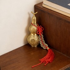 Brass Feng Shui Gourd Home Decoration Lucky Charm