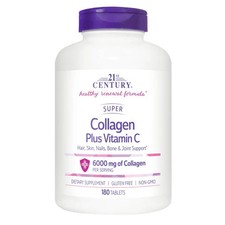 Super Collagen Plus Vitamin C 180 Tabs 6000 Mg