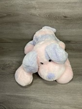 Animal Alley Toys R Us Puppy Dog Plush Pink Blue Ears Eye Patch 2000 Stuffed Toy