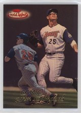 1998 Topps Gold Label Class 1 Red Label 8/100 Jim Edmonds #47 06bg