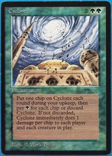 Cyclone Arabian Nights NM Green Uncommon MAGIC MTG CARD (ID# 512433) ABUGames