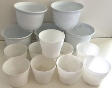 Choice Vintage Colorful Italy/Other Tin Clay Glass/Pottery Vases/Planters