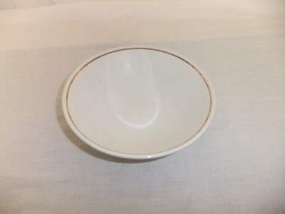 Poole - Weiß & Goldrand - Vintage 60er Jahre Geschirr spülmaschinenfest - 1C2G #