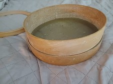 Vintage! SETACCIO PER FARINA IN LEGNO , Dismetro 25 Cm