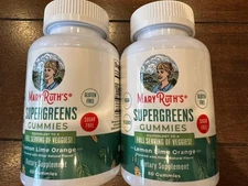 MaryRuth's Super Greens Gummies Vegan With Naturally-Occurring Quercetin - 2X!
