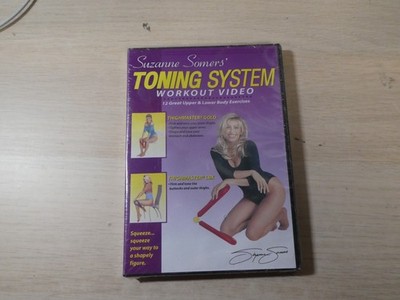 Suzanne Somers Toning System Workout Video DVD 2008 Brand New Sealed