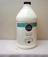 Color Pour Pouring Medium 64 fl oz (1.9L) Acrylic Paint Pouring Additive – New