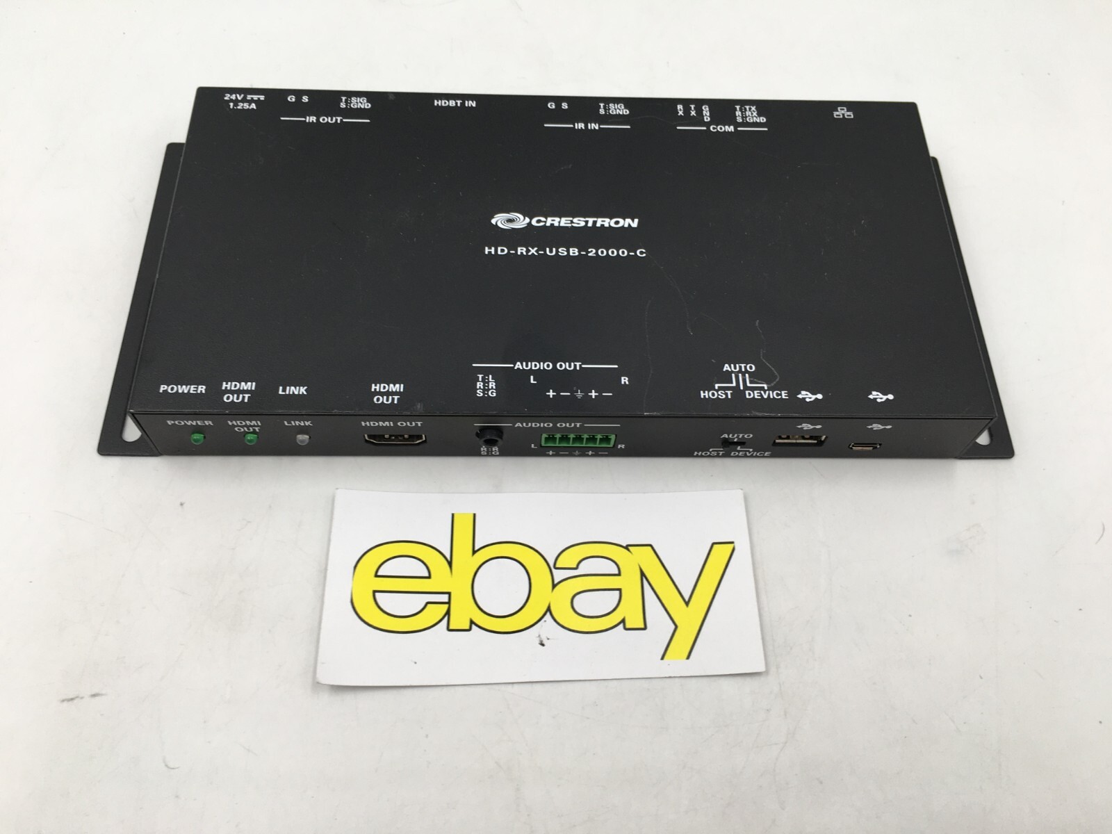 CRESTRON HD-RX-USB-2000-C RECEIVER - NO POWER ADAPTOR Free Shipping