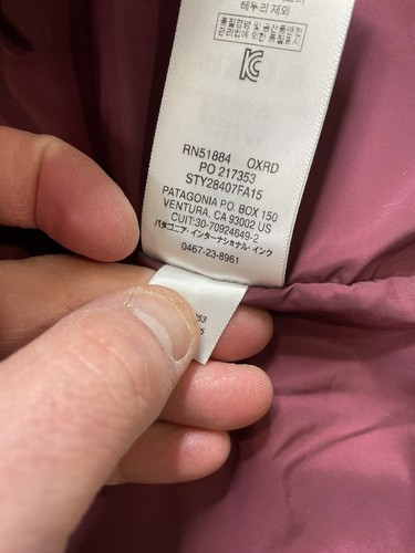 Fill Parka 28407 Hooded Jacket Size 