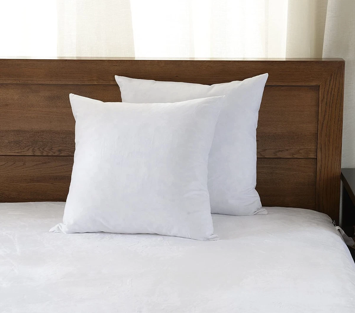 Millihome decorative shop pillows feather filled