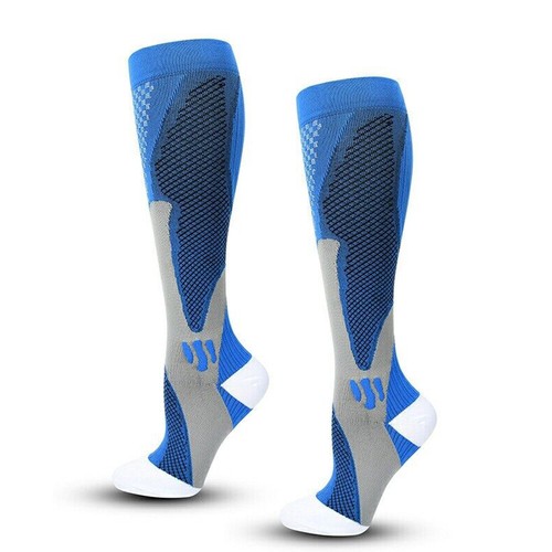 3/2 Pair Copper Compression Socks 20-30mmHg Support Mens Womens Stockings S-XXL - Picture 30 of 35