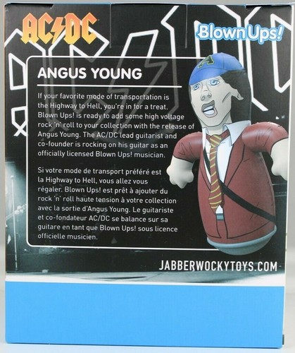 BLOWN UPS! ANGUS YOUNG AC/DC LEADGITARRIST 6" VINYL FIGUR ROCK SAMMLERSTÜCK NEU - Bild 10 von 12