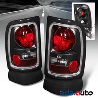 1994-2001 Dodge Ram 1500/2500/3500 Urban Black Tail Lights Lamp Pair on sale 1994-2001 Dodge Ram 1500/2500/3500 Urban Black Tail Lights Lamp Pair on sale