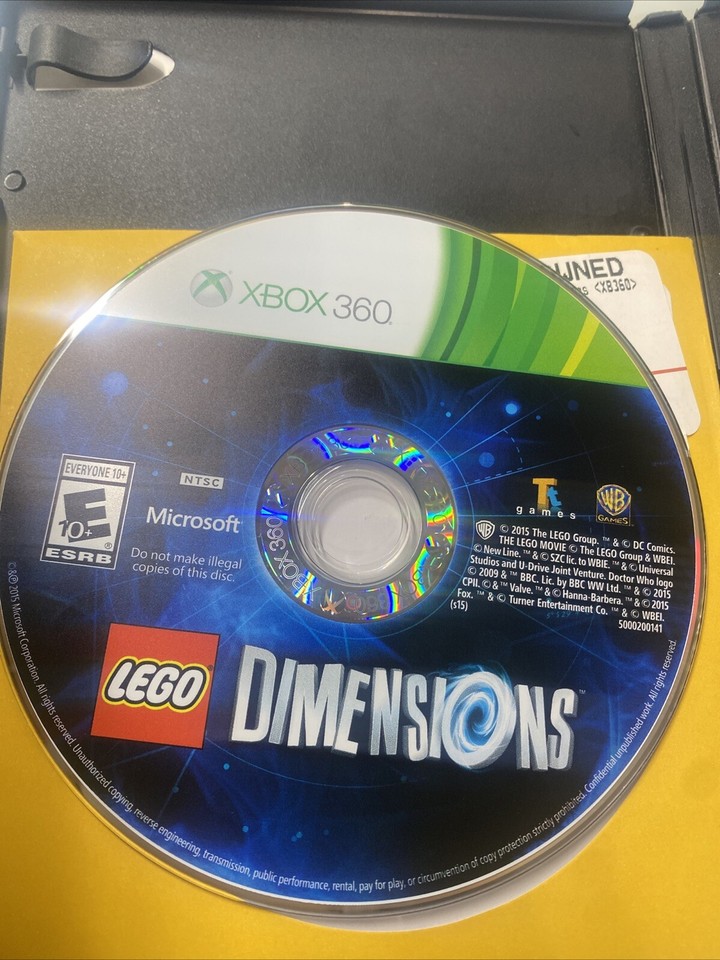 LEGO Lord of the Rings & Lego Dimensions Xbox 360) Game Disc Only eBay