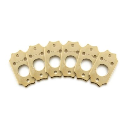 NEW - Graph Tech Ratio Invisomatch Plates (6) For Gibson Screw Holes - GOLD