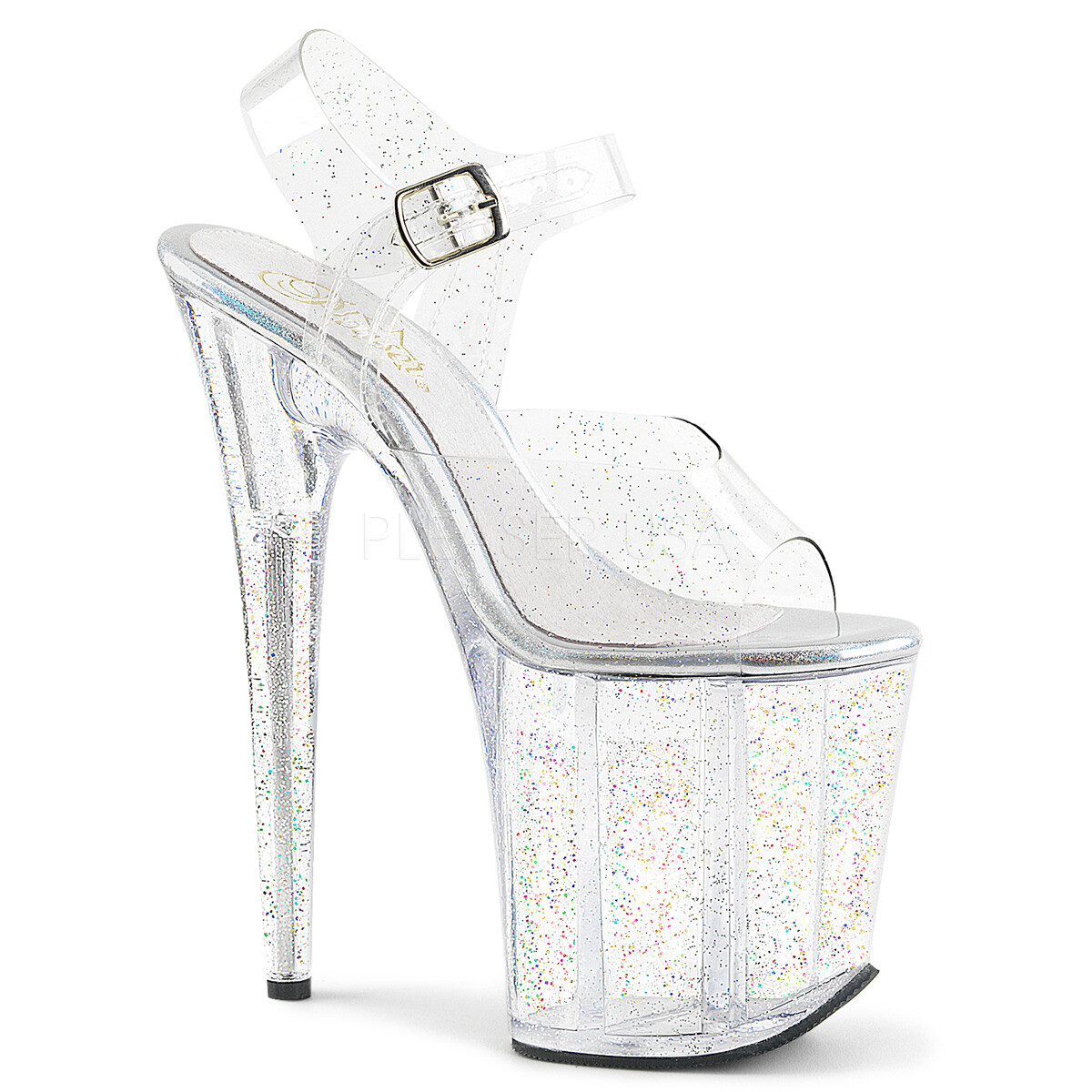 platform shoes glitter