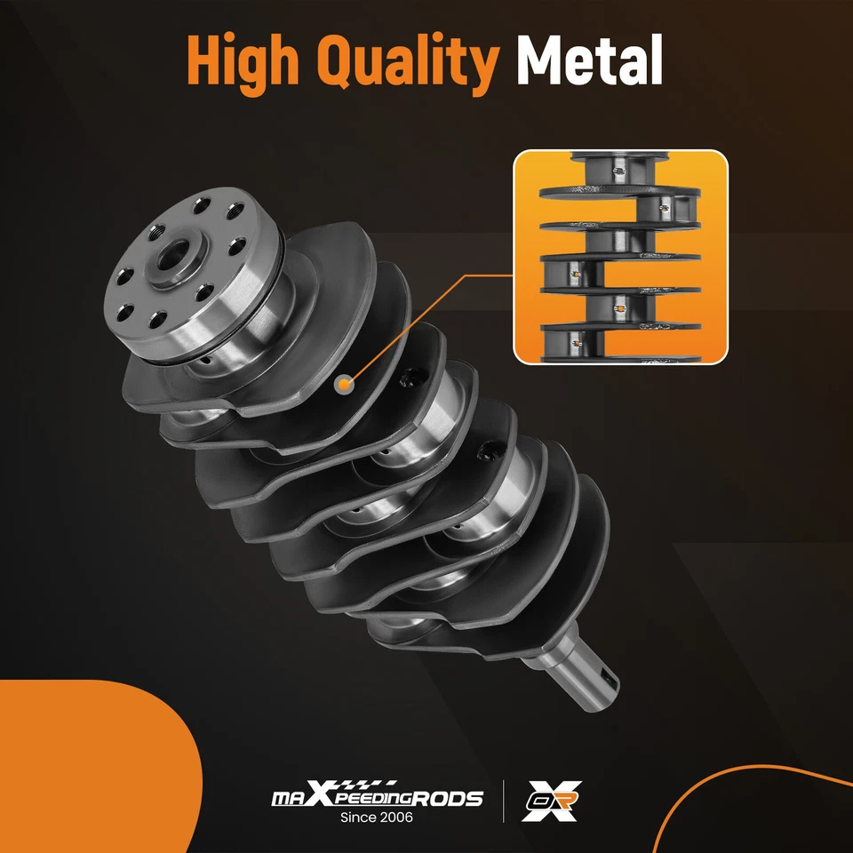 Коленвал EJ257 2,5 л EJ255 для Subaru 2004-2018 годов выпуска обработанный нитридом 12200AA430 - Изображение 3 из 4