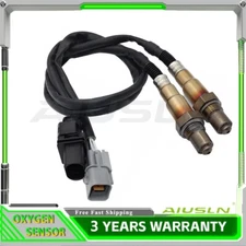 2PCS Oxygen Sensor For 2012-2017 Hyundai Accent Veloster Kia Rio 1.6L Front+Rear