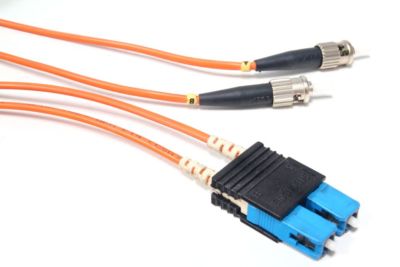5m Optical Fiber Cable Multimode Patchkabel ST/SC Duplex LWL Glasfaserkabel