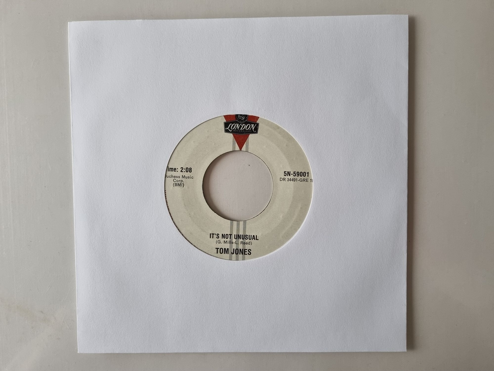Tom Jones - It's not unusual/ What's new pussycat 7'' Vinyl US