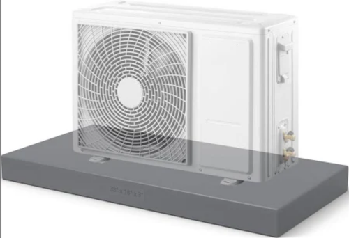 AC Condenser Pad– Reinforced Plastic Base Ultra-Durable for Mini Split & Central - Picture 4 of 4